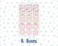 Kit 0297 - B6 - For Sterling Ink And More - Journaling Daily Kit - October - Pink Spell