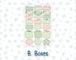 Kit 0256 - B6 - For Sterling Ink And More - Journaling Daily Kit - March - Froggy Luck