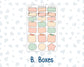Kit 0278 - B6 - For Sterling Ink And More - Journaling Daily Kit - August - Oops, All Peaches