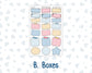 Kit 0305 - B6 - For Sterling Ink And More - Journaling Daily Kit - December - Sugarplum Parade