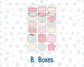 Kit 0254 - B6 - For Sterling Ink And More - Journaling Daily Kit - February - Valentine Village