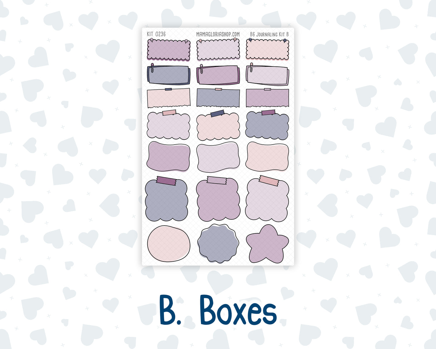 Kit 0236 - B6 - For Sterling Ink And More - Journaling Daily Kit - October - Sweet & Spooky