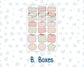 Kit 0308 - B6 - For Sterling Ink And More - Journaling Daily Kit - December - Knit & Holly