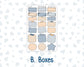 Kit 0299 - B6 - For Sterling Ink And More - Journaling Daily Kit - October - Book Nook
