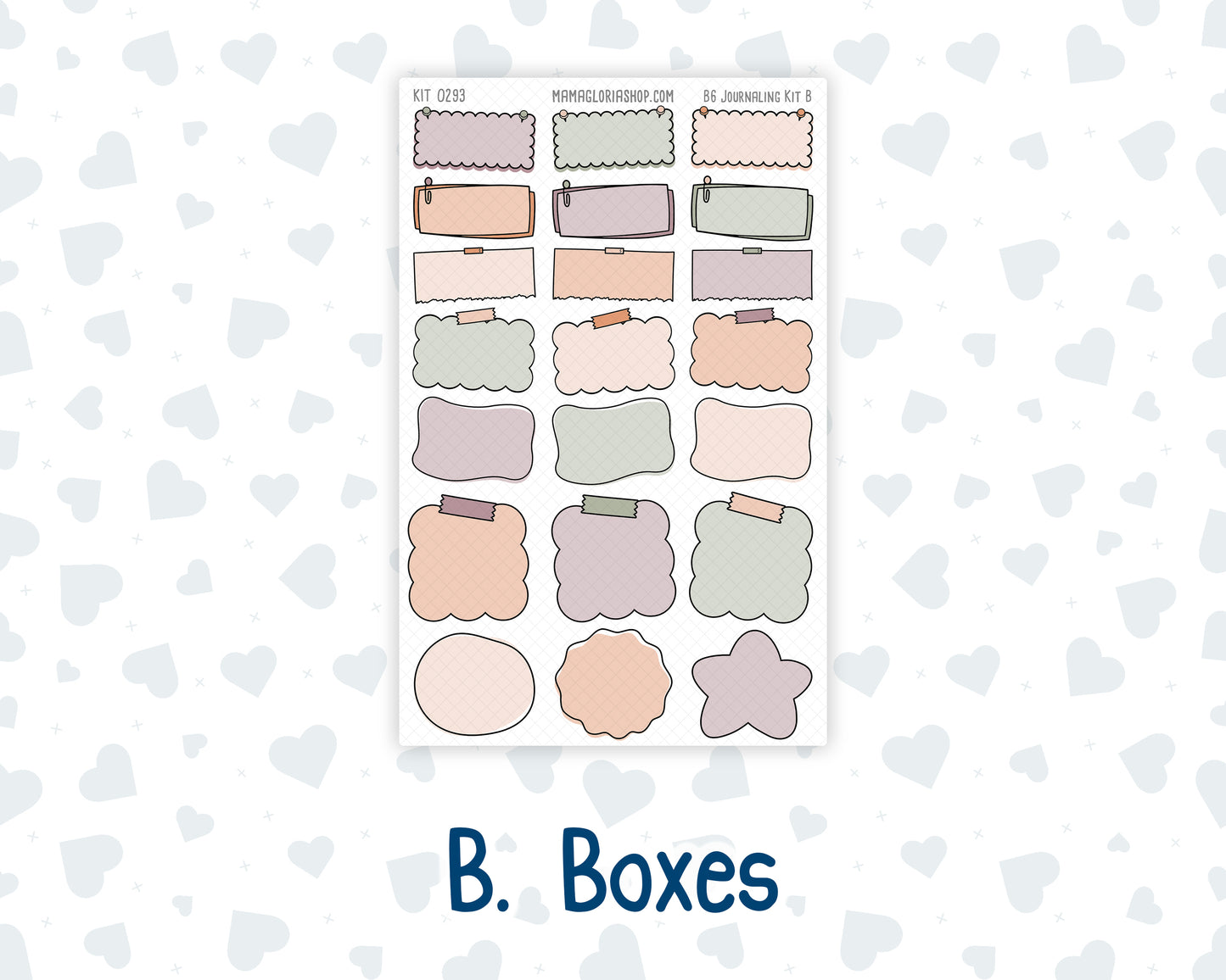 Kit 0293 - B6 - For Sterling Ink And More - Journaling Daily Kit - September - Fleur de Provence
