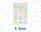 Kit 0279 - B6 - For Sterling Ink And More - Journaling Daily Kit - August - Not Ready For School