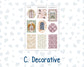 Kit 0293 - B6 - For Sterling Ink And More - Journaling Daily Kit - September - Fleur de Provence