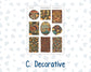 Kit 0302 - B6 - For Sterling Ink And More - Journaling Daily Kit - November - Thankful Season