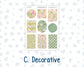 Kit 0280 - B6 - For Sterling Ink And More - Journaling Daily Kit - Half Past Six In August