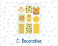 Kit 0277 - B6 - For Sterling Ink And More - Journaling Daily Kit - August - Sunflower Drama Club