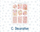 Kit 0294 - B6 - For Sterling Ink And More - Journaling Daily Kit - September - Rosy Reveria