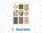 Kit 0298 - B6 - For Sterling Ink And More - Journaling Daily Kit - October - Velvet Bloom