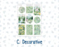 Kit 0264 - B6 - For Sterling Ink And More - Journaling Daily Kit - May - Spring Walk