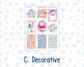 Kit 0306 - B6 - For Sterling Ink And More - Journaling Daily Kit - December - Jolly Mischief