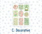 Kit 0256 - B6 - For Sterling Ink And More - Journaling Daily Kit - March - Froggy Luck