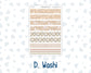 Kit 0301 - B6 - For Sterling Ink And More - Journaling Daily Kit - November - Sunday Comfort