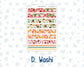 Kit 0271 - B6 - For Sterling Ink And More - Journaling Daily Kit - June - Strawberry Shore