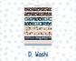 Kit 0248 - B6 - For Sterling Ink And More - Journaling Daily Kit - January - Midnight Countdown