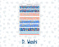 Kit 0268 - B6 - For Sterling Ink And More - Journaling Daily Kit - June - Sea Sweeties