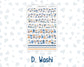 Kit 0299 - B6 - For Sterling Ink And More - Journaling Daily Kit - October - Book Nook