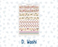 Kit 0307 - B6 - For Sterling Ink And More - Journaling Daily Kit - December - Velvet Hearth