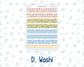 Kit 0222 - B6 - For Sterling Ink And More - Journaling Daily Kit - June - Beach Day