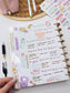 Fitness Planner Sticker Bundle