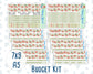 Kit 0295 - Budget - For 7x9 & A5 Planners | Notebooks - September - Apple Harvest