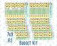 Kit 0277 - Budget - For 7x9 & A5 Planners | Notebooks - August - Sunflower Drama Club