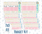 Kit 0260 - Budget - For 7x9 & A5 Planners | Notebooks - April - Pastel Egg Hunt