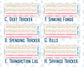 Kit 0260 - Budget - For 7x9 & A5 Planners | Notebooks - April - Pastel Egg Hunt