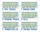 Kit 0264 - Budget - For 7x9 & A5 Planners | Notebooks - May - Spring Walk