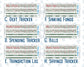 Kit 0245 - Budget - For 7x9 & A5 Planners | Notebooks - December - Vintage Christmas