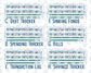 Kit 0247 - Budget - For 7x9 & A5 Planners | Notebooks - December - Snow Day Adventures