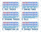 Kit 0224 - Budget - For 7x9 & A5 Planners | Notebooks - July - Patriotic Parade
