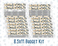 Kit 0272 - Budget - For 8.5x11 Planners | Notebooks - May - Graduation