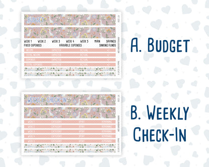 Kit 0266 - Budget - For 8.5x11 Planners | Notebooks - May - Froggy Lake Picnic