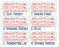 Kit 0294 - Budget - For 8.5x11 Planners | Notebooks - September - Rosy Reveria