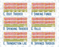 Kit 0240 - Budget - For 8.5x11 Planners | Notebooks - November - Cozy Thanksgiving