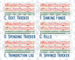 Kit 0306 - Budget - For 8.5x11 Planners | Notebooks - December - Jolly Mischief