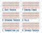 Kit 0257 - Budget - For 8.5x11 Planners | Notebooks - March - Blush Garden