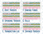 Kit 0267 - Budget - For 8.5x11 Planners | Notebooks - May - Flowers For Mama