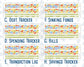 Kit 0269 - Budget - For 8.5x11 Planners | Notebooks - June - Dolce Mare
