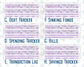 Kit 0263 - Budget - For 8.5x11 Planners | Notebooks - April - Lavender Drift