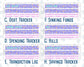 Kit 0230 - Budget - For 8.5x11 Planners | Notebooks - August - School Daze