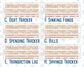 Kit 0301 - Budget - For 8.5x11 Planners | Notebooks - November - Sunday Comfort