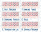 Kit 0270 - Budget - For 8.5x11 Planners | Notebooks - June - Beachside Bliss