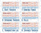Kit 0305 - Budget - For 8.5x11 Planners | Notebooks - December - Sugarplum Parade