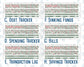 Kit 0245 - Budget - For 8.5x11 Planners | Notebooks - December - Vintage Christmas