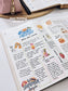 Holiday Planner Stickers Bundle | Monthly Seasonal Sticker Sheets for Planners, Journals & Calendars